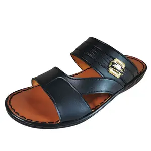 Arab Men's Leisure High Quality Men Slippers Custom Logo Outdoor Causal Sandals Slippers