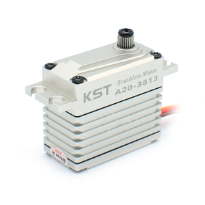 Nuovo Servo Digitale Brushless KST A20-3813 <span class=keywords><strong>4</strong></span> <span class=keywords><strong>3</strong></span>.000G 0,12 Secondi ad Alta Pressione con Ingranaggi in Acciaio Temprato al Bronzo Fosforoso - Product Image 3