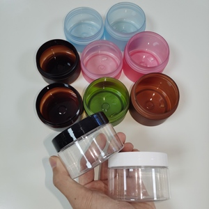 Nhựa Jar 50Ml 100Ml 120Ml 150Ml 200Ml 4Oz Mỹ Phẩm Jar Rõ Ràng Kem Pet Nhựa Jar Với Nắp Nhựa - Product Image 2