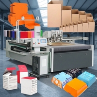 Máquina de Corte Oscilante CNC Económica de Alta Gama para Cartón Corrugado, Cajas Autoadhesivas, Espuma, con Certificación CE