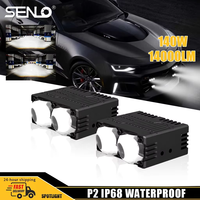 Feux antibrouillard super lumineux pour moto, éclairage de travail LED 12V, phare LED blanc pour moto, tout-terrain, camion, tracteur, bateau P2 Plus