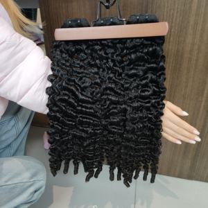 Ciocche di Capelli Vietnamiti Ondulati Profondi a Prezzo Conveniente, Doppio Filamento, 100% Capelli Umani Vergini Grezzi, <span class=keywords><strong>Prodotti</strong></span> per Capelli - Product Image 2