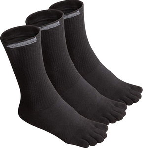 5 Toes Crew Chaussettes de course en coton Athles - Product Image 5
