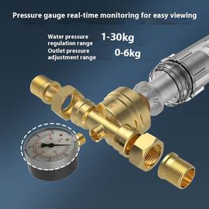 ไส้กรองทองเหลืองหมุนได้100ไมครอนใช้กรองน้ำทั้งบ้านนำกลับมาใช้ใหม่ได้ระบบ<span class=keywords><strong>การ</strong></span><span class=keywords><strong>กรอง</strong></span>ล่วงหน้าสำหรับน้ำในเมือง/บ่อน้ำ - Product Image 6