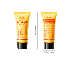 <span class=keywords><strong>Crème</strong></span> solaire hydratante, blanchissante, anti-UVA et exfoliante SADOER 50g - Product Image 4