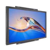OSCY Nouveau moniteur tactile capacitif industriel à cadre ouvert de 21,5"-22" Interfaces VGA//AV/BNC/USB Rapport d'aspect 16:9 Utilisation professionnelle