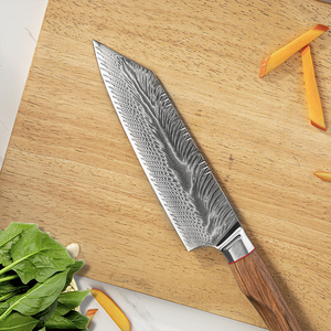 سكين العنبر دمشق AUS10 7 بوصة سكاكين يابانية بونكا السمك مع برشام فسيفساء المؤخرة - Product Image 2