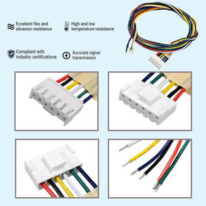 Custom VH3.96mm Pitch 6-Pin PVC Jacket Nylon <b>Plug</b> Electronic Wire Harness - Product Image 2