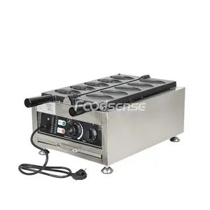 Máquina para hacer waffles con CE, máquina comercial de comida para aperitivos, precio de fábrica