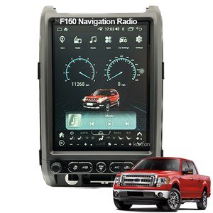 เครื่องเล่นดีวีดีในรถยนต์ F150 ระบบแอนดรอยด์ อัพเกรดสไตล์เทสลา วิทยุสเตอริโอสำหรับรถยนต์ฟอร์ด F-150 <span class=keywords><strong>XLT</strong></span> ปี <span class=keywords><strong>2009</strong></span> 2010 2013 2014 - Product Image 2