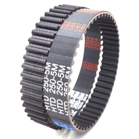 Courroies de distribution synchrones industrielles en caoutchouc personnalisées S2M S3M S5M S8M HTD3M 5M 8M 14M T2.5 T5 T10 AT5 AT10 MXL XL H