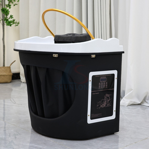 Lavabo Móvil Semicircular para <span class=keywords><strong>Spa</strong></span> Capilar, Equipo de Lavado de Cabello, Mobiliario para Salón de Belleza, Lavabo Japonés para <span class=keywords><strong>Spa</strong></span> Capilar - Product Image 6