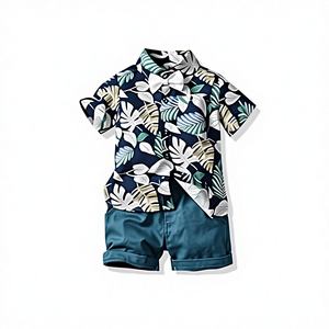 Venta al por Mayor Directa de Fábrica, Conjuntos de Ropa de Algodón para Niños, Tallas Mixtas de Verano, Liquidación de Inventario, Guangdong, 0-12 Años - Product Image 1