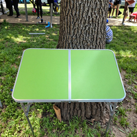 Table pliante d'extérieur à hauteur réglable, design moderne en métal, pour la cour, la salle à manger, l'hôtel, le parc, meubles d'extérieur pliables