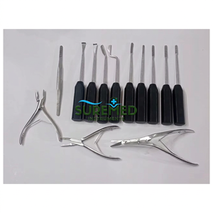 ชุดเครื่องมือผ่าตัดจมูก SureMed Instruments สำหรับการผ่าตัดจมูก ชุดอุปกรณ์ผ่าตัดจมูกที่ทำจากเหล็กกล้าไร้สนิมที่มีความแม่นยำสูง - Product Image 1