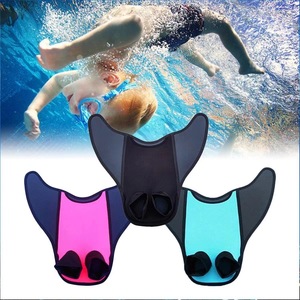 Palmes de natation courtes en néoprène pour enfants, palmes courtes pour tout-petits, enfants, piscine, plage, entraînement de natation, cours de natation, cadeau d'anniversaire - Product Image 1