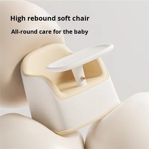 Kursi Bayi Portabel 2-in-1 Anti-Tip Multi-Fungsi Plastik, <span class=keywords><strong>Sofa</strong></span> Kursi Tinggi untuk Belajar Makan dan Pertumbuhan - Product Image 5