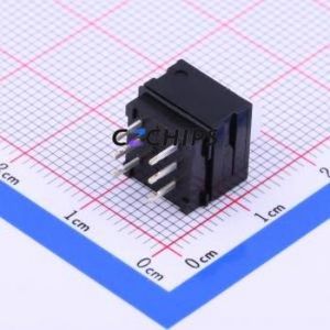 SPPH120100 <b>Push</b> <b>Button</b> <b>Switch</b> Through hole Component (THT) <b>Switch</b> Self-Locking Square Plunger Through Hole 100mA - Product Image 2