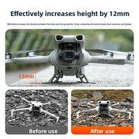 STARTRC Train d'atterrissage pliable à dégagement rapide et réglable en hauteur pour drones LIITO1/X1 – Accessoire