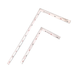 Outils Tuosen, règle d'angle en acier inoxydable 300X150 500X250, outil de mesure d'angle droit pour la menuiserie - Product Image 1