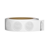 Étiquettes NFC imprimables en PET Ntag213 22 mm, autocollants programmables, puces NFC 213, mémoire 144 octets, 13,56 MHz, compatibles Android et iPhone