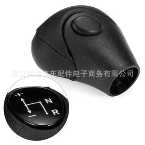 YD Car Gear <b>Knob</b> Black And Silver For Mercedes-Benz Smart Manual Transmission <b>Shift</b> Lever - Product Image 3