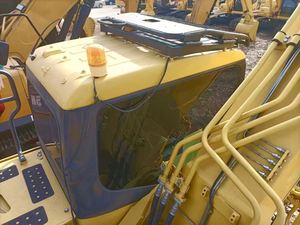 Excavatrice Komatsu PC350 d'occasion certifiée CE, 35 tonnes, d'origine japonaise, hydraulique, sur chenilles, robuste, avec accessoire de préhension - Product Image 5