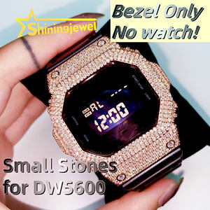 NOUVEAU Big Diamonds DW5600 GW2310 Collection de lunette de montre Buss Down Watch Case Custom Made Buss Down Watch Case Iced Out Band Hip Hop - Product Image 4