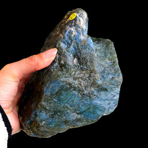 หินคริสตัลธรรมชาติงานหัตถกรรมคริสตัลขนาดใหญ่สำหรับสวนหินลาบราดอไรต์ - Product Image 6