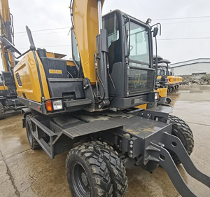 Excavadora XE85WG PRO de Alto Rendimiento en Oferta, Máquina de Movimiento de Tierras con Ruedas, Potente y Confiable - Product Image 5