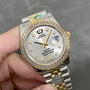 Reloj de Buceo de Lujo para Hombre, Mecánico, de 36 mm, con Probador de Diamantes Personalizado, Movimiento Automático 3235, Bisel de Moissanita, Cristal de Zafiro - Product Image 6