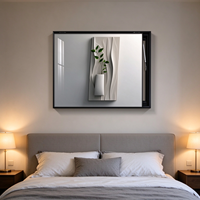 Décoration murale abstraite moderne de luxe léger avec motif végétal 50x40cm, cache-boîtier électrique escamotable hydraulique pour la décoration intérieure