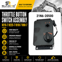 SUNORO Interrupteur de commande d'accélérateur de haute qualité 21N6-20500 21N620500 pour excavatrice R215-7 R225-7 R110-7 R80-7