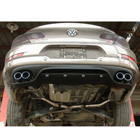Diffuseur arrière, lèvre de pare-chocs arrière, séparateur compatible avec VW Passat CC Arteon 2009-2017, pièces de modification extérieures