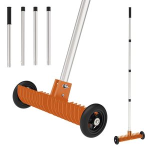Detachable Lawn Rake Wheel Hand Lawn Edger <b>Weeding</b> <b>Tool</b> Garden Courtyard Grass Trimming Rake - Product Image 1