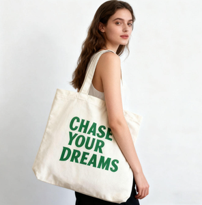 Estilos personalizados más vendidos, bolsos de lona de alta calidad para mujer, bolsas de lona reutilizables para compras. - Product Image 4