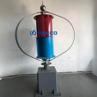 Énergie renouvelable fiable VAWT Chine usine 100W 200W 300W petit générateur d'éolienne