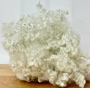 Meilleur Prix Fibre Creuse Conjugée 15D HC 64mm Fibre Polyester Courte Recyclée pour Rembourrage de Coussins de Haute Qualité - Product Image 1