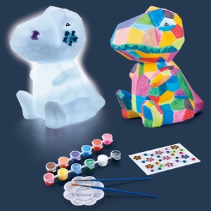 Kit Creativo Fai-da-Te per Luce Notturna in Vinile con Graffiti, Set Artistico, Include Lampada, Batteria a Bottone, Giocattoli Educativi Creativi - Product Image 3