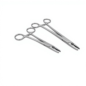 ชุดเครื่องมือผ่าตัดแบบใช้มือ NABSONS ENTERPRISES Mayo-Hegar Needle Holder Forceps  ชนิดสแตนเลสสตีล รับประกัน 3 ปี - Product Image 1