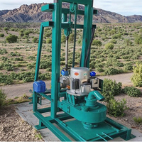 Nouvelle machine de forage de puits d'eau hydraulique sur chenilles Dolphin automatique 100m 220V haute efficacité