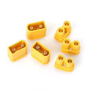 Adaptateur AMASS XT30U vers Fiche <span class=keywords><strong>Banane</strong></span> 2.0mm Plaqué Or 15A pour Connexion Batterie Lipo et ESC de Mini Drone FPV - Product Image 6