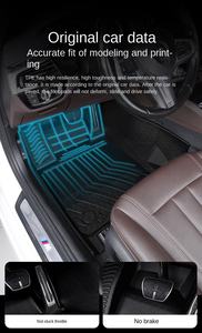 Offre Spéciale tapis de pied en cuir TPE 5D ensemble complet tapis de sol tapis arrière pour divers véhicules, y compris siège pour Tesla Y Audi A4 HRV A3 - Product Image 4