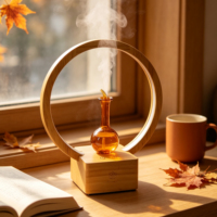 Diffuseur d'huiles essentielles sans eau de luxe pour hôtel, diffuseur d'aromathérapie personnalisé avec logo, diffuseur d'intérieur pour la pièce
