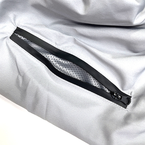 ชุดวอร์มมีฮู้ดสำหรับผู้ชายชุดวอร์มแบบมีซิปสำหรับเล่นกีฬาวิ่งสะท้อนแสง - Product Image 5