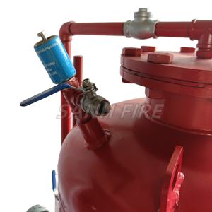 Mousse de dosage haute pression <span class=keywords><strong>200L</strong></span> à 5000L Réservoir de mousse pour système d'extinction d'incendie Réservoir à <span class=keywords><strong>vessie</strong></span> verticale - Product Image 4