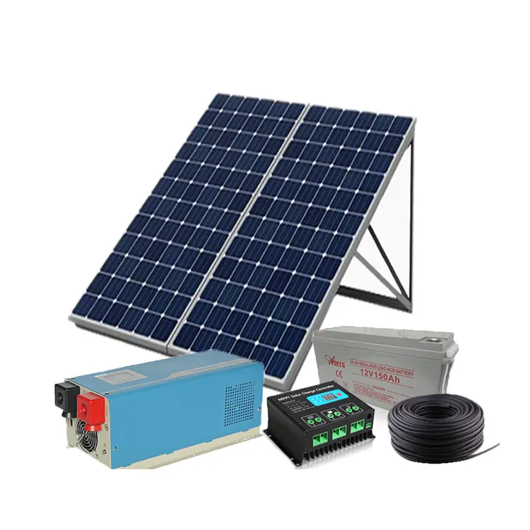 High efficiency sun power 500W mono panel solar 48v solar panel