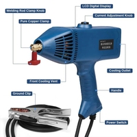 Machine à souder TIG portative 50/60HZ 220V 4500W pour acier inoxydable, épaisseur 2~14mm, réglage automatique du courant numérique