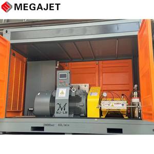 Pompe d'<span class=keywords><strong>hydrodémolition</strong></span> à ultra-haut débit 2800bar Système de nettoyage de pompe à piston ultra-haute pression 2800 bar - Product Image 6