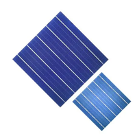 Cellule solaire monocristalline 5BB de 158,75 mm, cellule photovoltaïque en silicium mono, wafer solaire haute efficacité pour la fabrication de modules de panneaux solaires